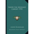 Inside the Medium's Cabinet 1935