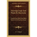 Growing Crops and Plants by Electricity: Explaining What Has Been Done on a Practical Scale