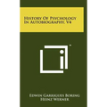 History of Psychology in Autobiography, V4