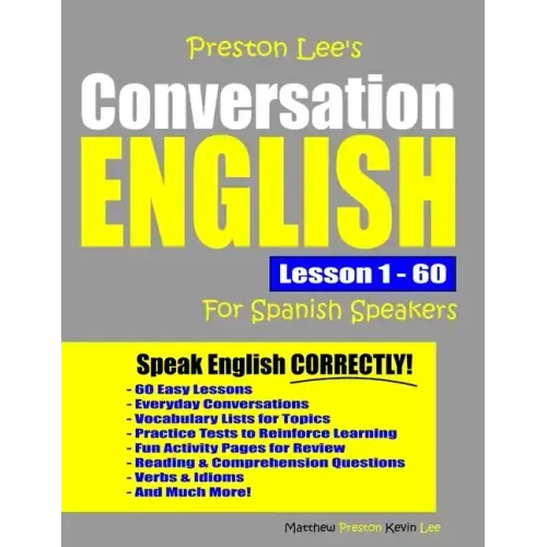 Preston Lee's Conversation English For Spanish Speakers Lesson 1 - 60