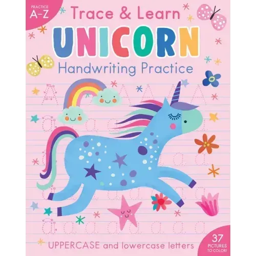 Trace & Learn Handwriting Practice: Unicorn