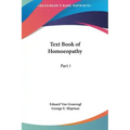Text Book of Homoeopathy: Part I