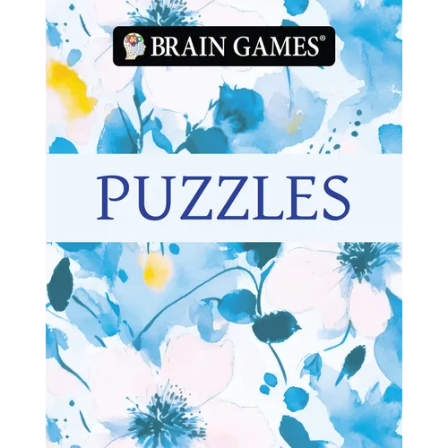 Brain Games - Take-Along - Puzzles (Spackle Flower Design)