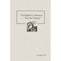 "An Explicit Confession . . . Due the Church"