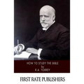 How to Study the Bible