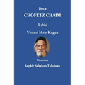 Buch CHOFETZ CHAIM - Den Mund behalten