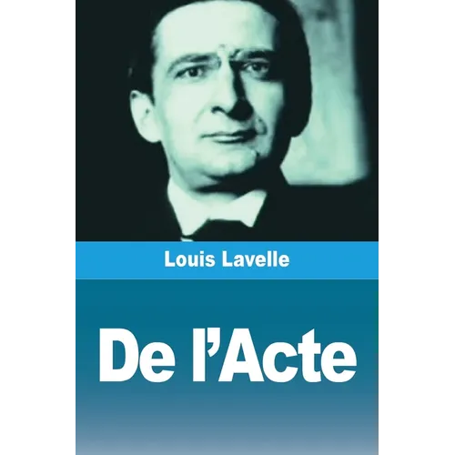 De l'Acte - Paperback