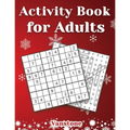 Activity Book for Adults: 200 Fun Sudoku Puzzles and Word Search for Grown Ups with Solutions - Large Print - Christmas Edition