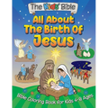 All About the Birth of Jesus: The Kid's Bible - Coloring Book for Kids