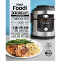 Ninja Foodi XL Pressure Cooker Steam Fryer with Smartlid Cookbook for Beginners: 75 Recipes for Steam Crisping, Pressure Cooking, and Air Frying
