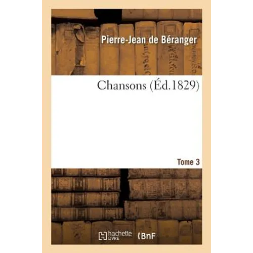 Chansons. Tome 3