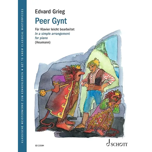 Peer Gynt Simple Arrangement for Piano