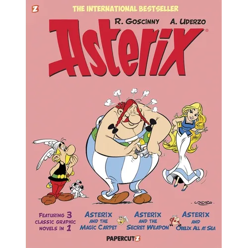 Asterix Omnibus Vol. 10: Collecting Asterix and the Magic Carpet, Asterix and the Secret Weapon, and Asterix and Obelix All at Sea