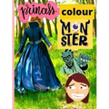 Princess Color Book: Large coloring book for kids