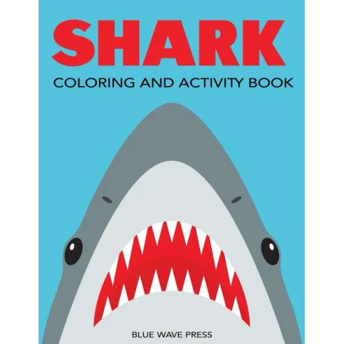 Shark Coloring and Activity Book