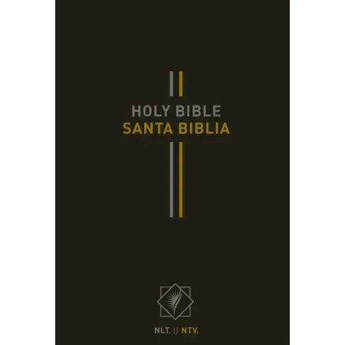 Bilingual Bible / Biblia Bilingüe Nlt/Ntv (Hardcover, Black)