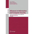 Advances in Information and Computer Security: 5th International Worshop on Security, IWSEC 2010 Kobe, Japan, November 22-24, 2010 Proceedings