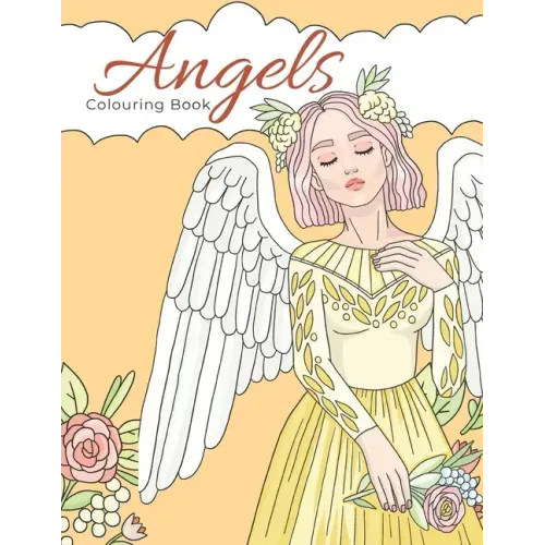Angels Colouring Book: 30 Angelic Tarot Colouring Pages