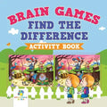 Brain Games Find the Difference Activity Book