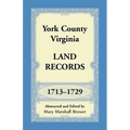 York County, Virginia Land Records, 1713-1729