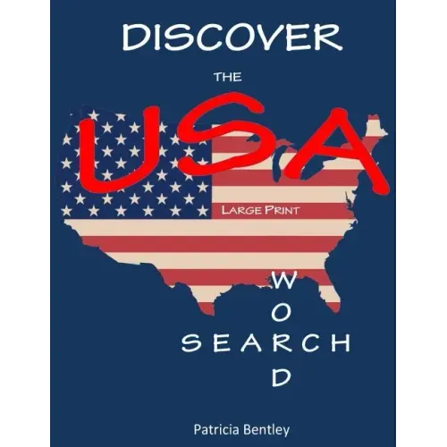 Discover the USA: Large Print Word Search