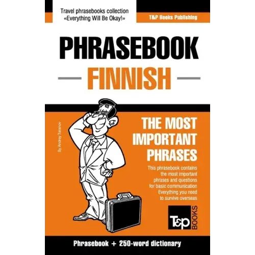 English-Finnish phrasebook and 250-word mini dictionary