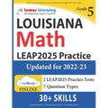 LEAP Test Prep: 5th Grade Math Practice Workbook and Full-length Online Assessments: LEAP Study Guide