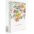Biblia Reina Valera 1960 Tamaño Manual, Tapa Dura, Flores Rosadas / Spanish Bible Rvr 1960 Handy Size, Lp, Hc, Pink Flowers
