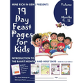 19 Day Feast Pages for Kids Volume 1 / Book 3: Introduction to the Bahá'í Months and Holy Days (Months 9 - 12)