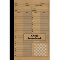 Chess Scorebook: 100 Games - Chess Workbook - Notation Scoresheets to Log Scores, Matches, Tournaments and Results - Score Pad