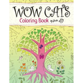 WOW CATS Coloring Book by Junko (Japanese-English edition)