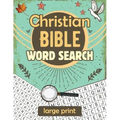 Christian Bible Word Search: Large print biblical puzzle book 8.5x11