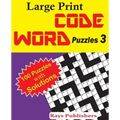 Large Print Code Word Puzzles 3