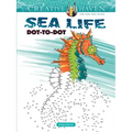 Creative Haven Sea Life Dot-To-Dot Coloring Book