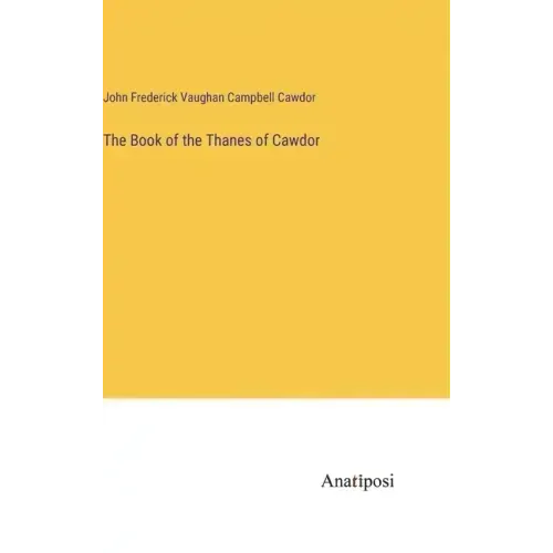 The Book of the Thanes of Cawdor