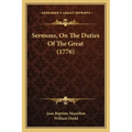 Sermons, On The Duties Of The Great (1776)