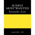 SUNFLY Most Wanted KARAOKE listings sfmw801 - sfmw932: discs sfmw801 - sfmw932