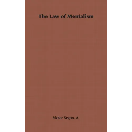 The Law of Mentalism