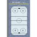 Ice Hockey 2 in 1 Tacticboard and Training Workbook: Tactics/strategies/drills for trainer/coaches, notebook, training, exercise, exercises, drills, p