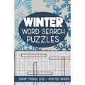 Winter Word Search Puzzles: Seek and Find Word Circle Puzzle Book Seasonal Activity Book for Kids and Adults