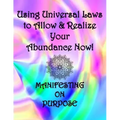 Using Universal Laws to Allow & Realize Your Abundance Now! Manifesting on Purpose