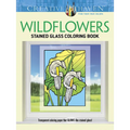 Creative Haven Wildflowers Stained Glass Coloring Book