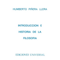 INTRODUCCIÓN E HISTORIA DE LA FILOSOFÍA. Con capítulo La Filosofía en Cuba