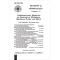 Thermodynamic Modeling of Geologic Materials: Minerals, Fluids, and Melts
