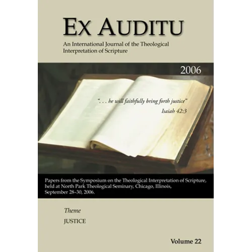 Ex Auditu - Volume 22
