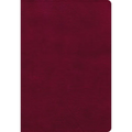 NASB Super Giant Print Reference Bible, Burgundy Leathertouch