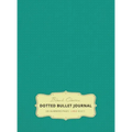 Large 8.5 x 11 Dotted Bullet Journal (Teal #7) Hardcover - 245 Numbered Pages