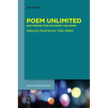 Poem Unlimited: New Perspectives on Poetry and Genre