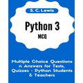 Python 3 MCQ - Multiple Choice Questions n Answers for Tests, Quizzes - Python Students & Teachers: Python3 Programming Jobs QA