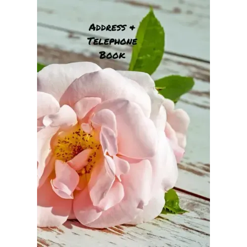 Address and Telephone Book: Address and Telephone Book 7" x 10" 187 pages